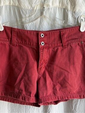 Vintage red Tommy Hilfiger low rise shorts